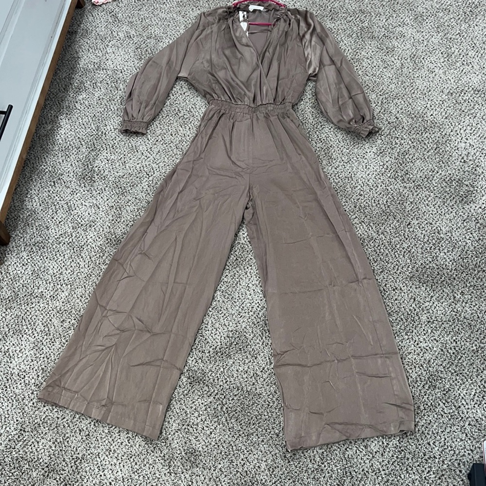 Satin jumpsuit